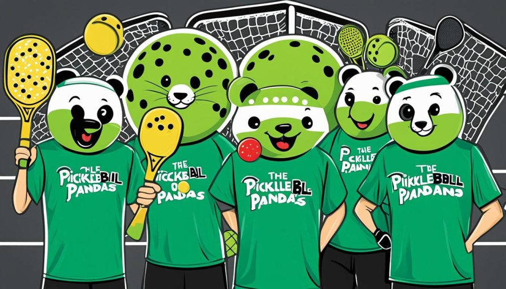 Clever Pickleball Team Names
