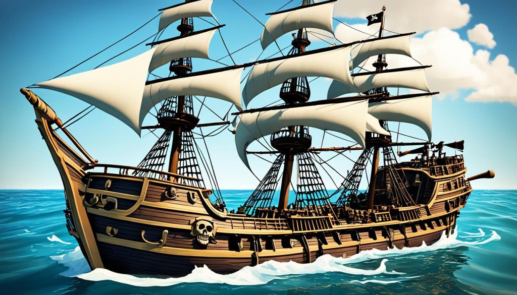 funny name of a pirate ship