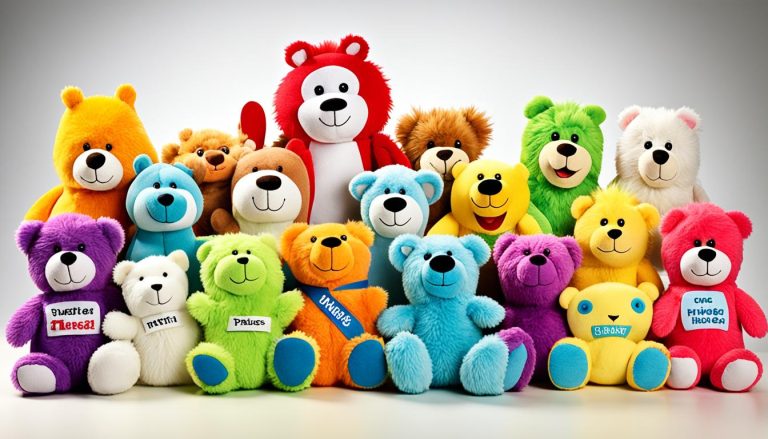 funny stuffed animal names