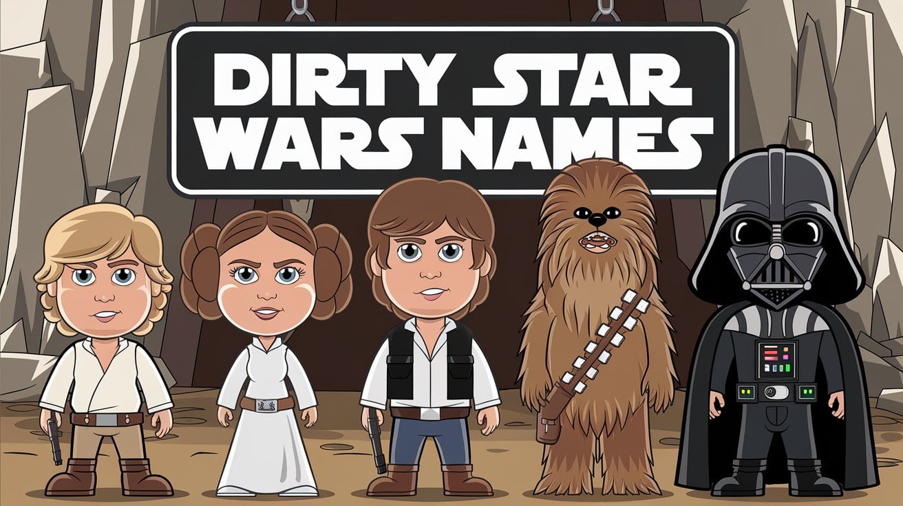 Naughty list 50 dirty star wars character names namewhips