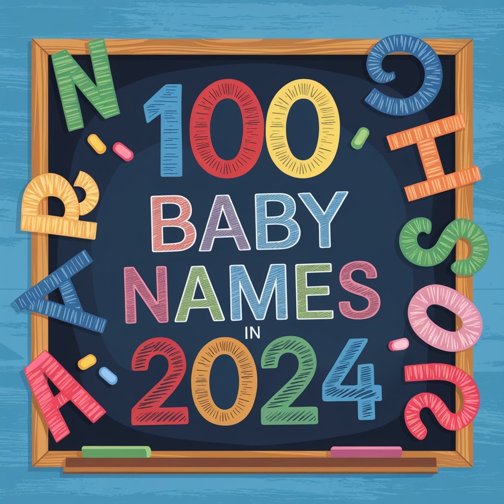 100 Baby Names in the U.S. for 2024