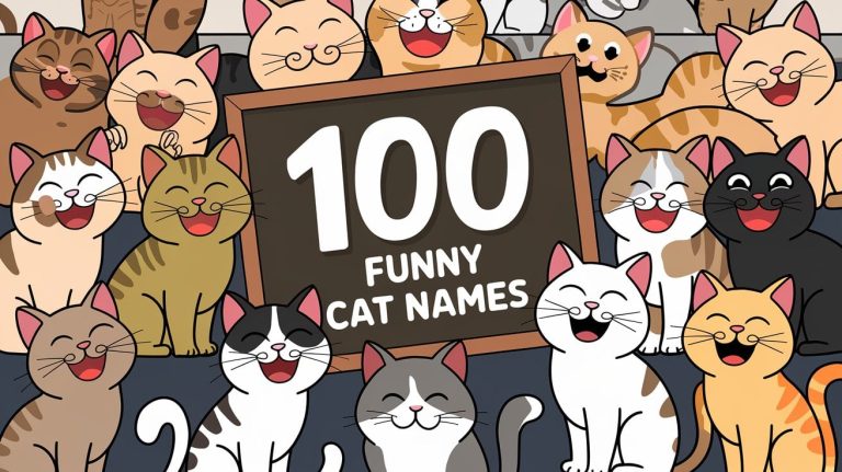 100 Funny Cat Names