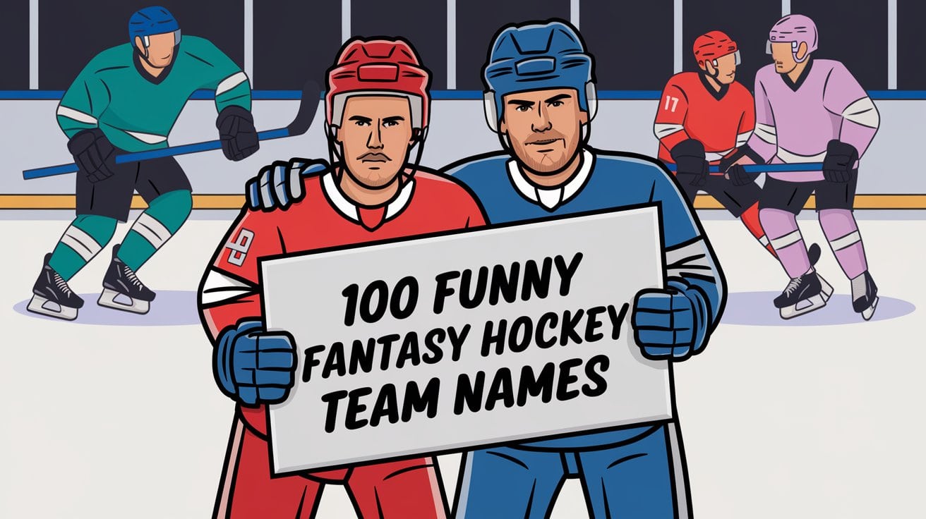 100 Funny Fantasy Hockey Team Names