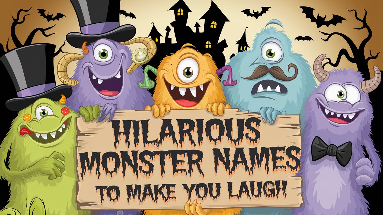 Hilarious Monster Names to Make You Laugh