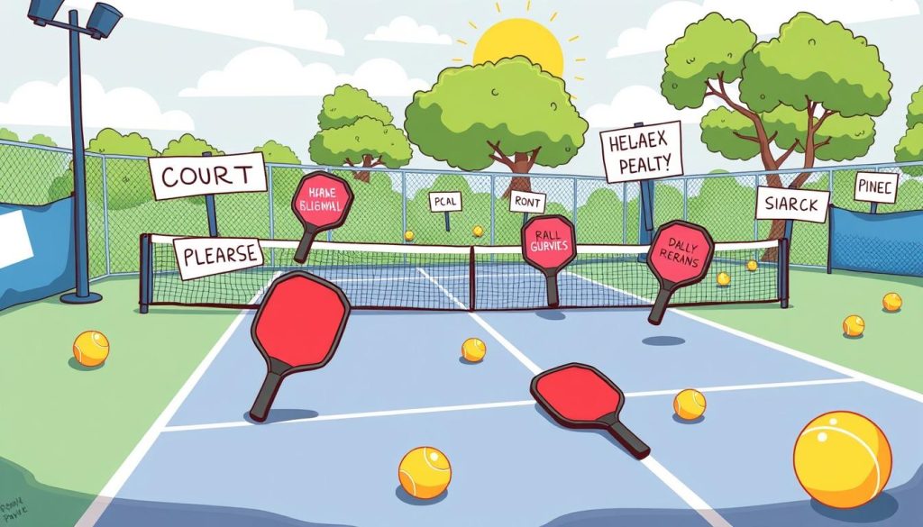 Hilarious court names in pickleball