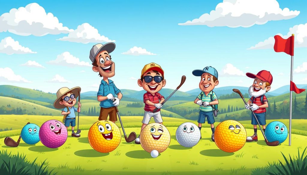 punny golf team handles