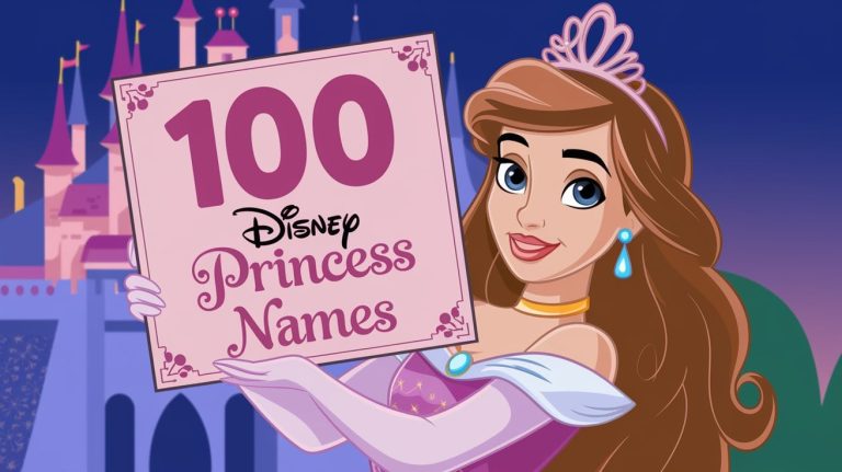 100 Disney princess names