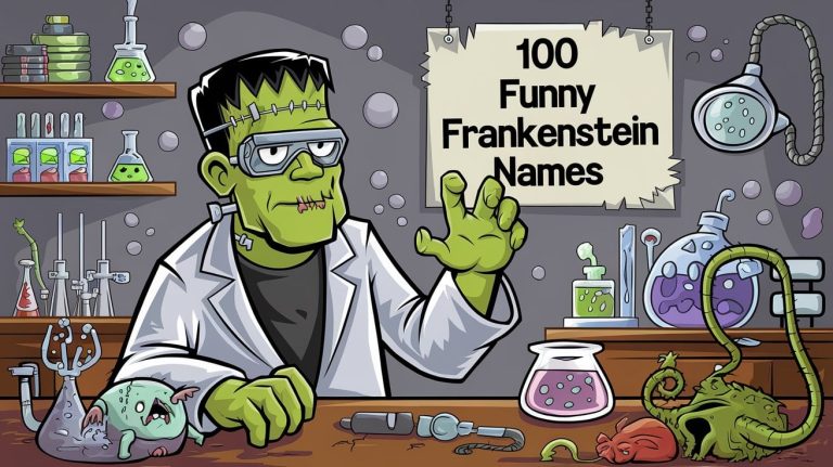 100 Funny Frankenstien Names