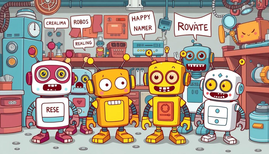 Amusing Machine Nomenclature