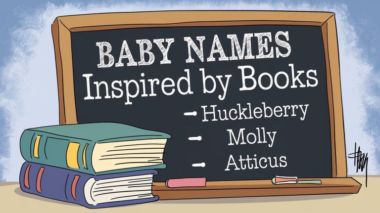 Baby Names Inspired by Books