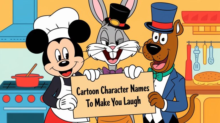 Cartoon Character Names to Make You Laugh