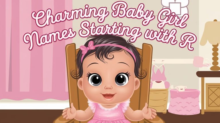 Charming Baby Girl Names Starting with R