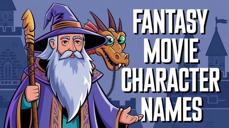 Fantasy Movie Character Names