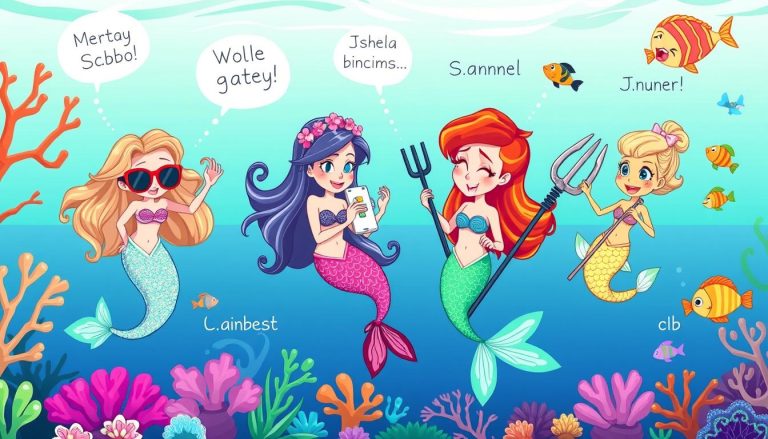Funny Mermaid Names