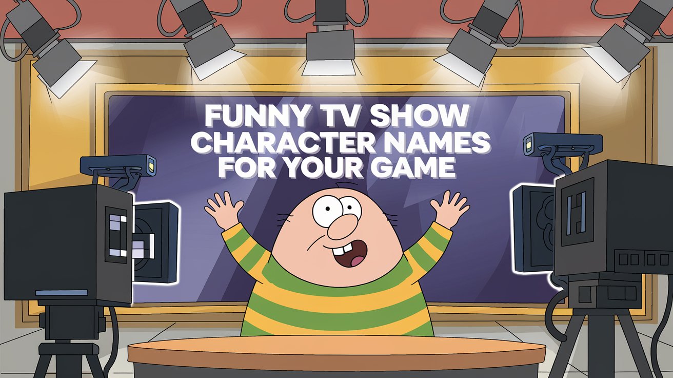 Funny TV Show Character Names for Your Game