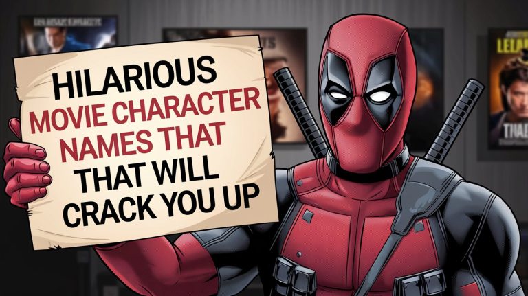 Hilarious Movie Character Names That Will Crack You Up