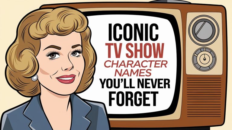 Iconic TV Show Character Names You’ll Never Forget