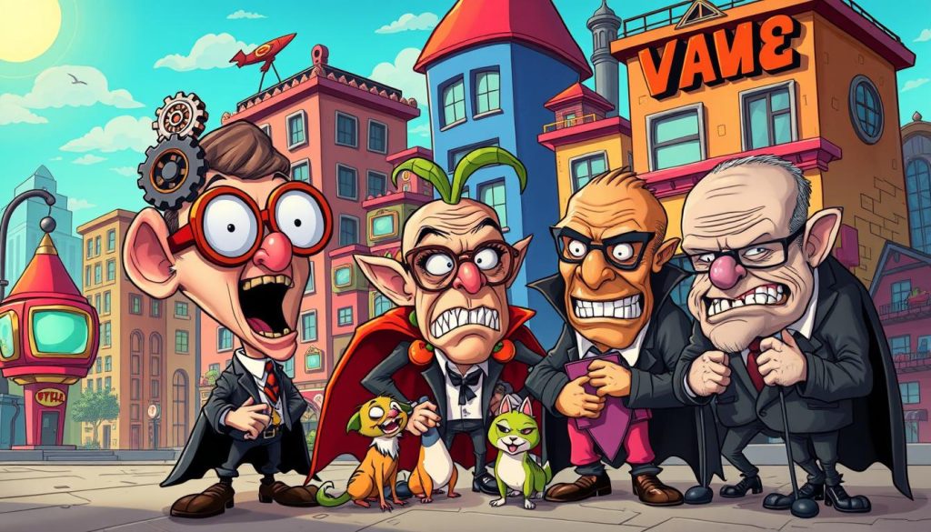 Ridiculous Villain Names from TV Shows