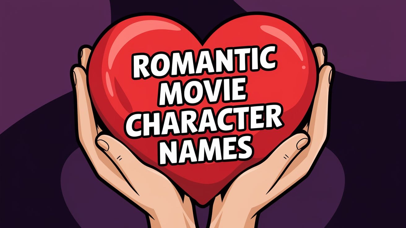 Romantic Movie Character Names