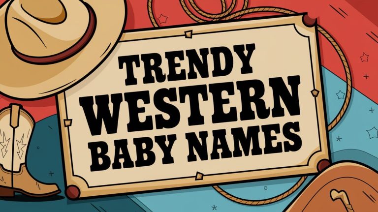 Trendy Western Baby Names