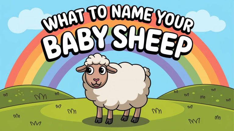 What to Name Your Baby Sheep