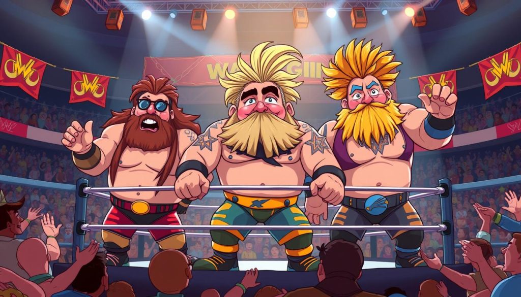 Witty Massive Monikers in wrestling