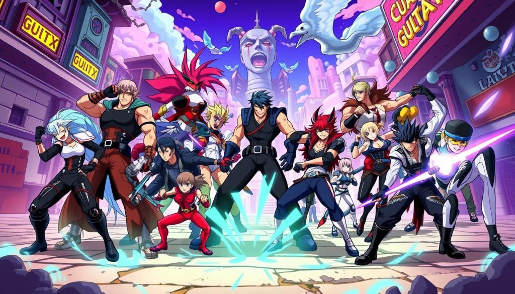 Guilty Gear original cast