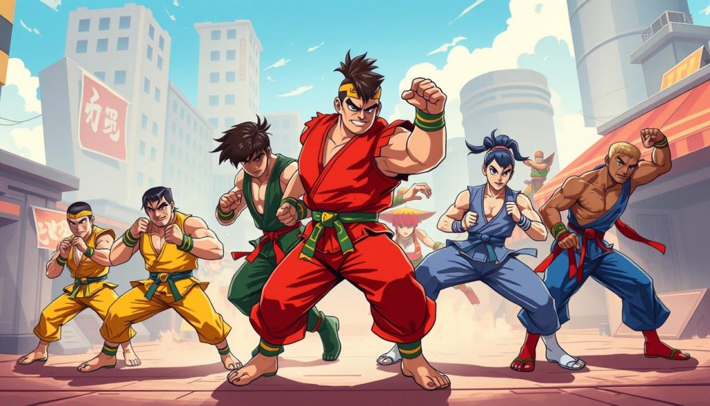 King of Fighters iconic characters