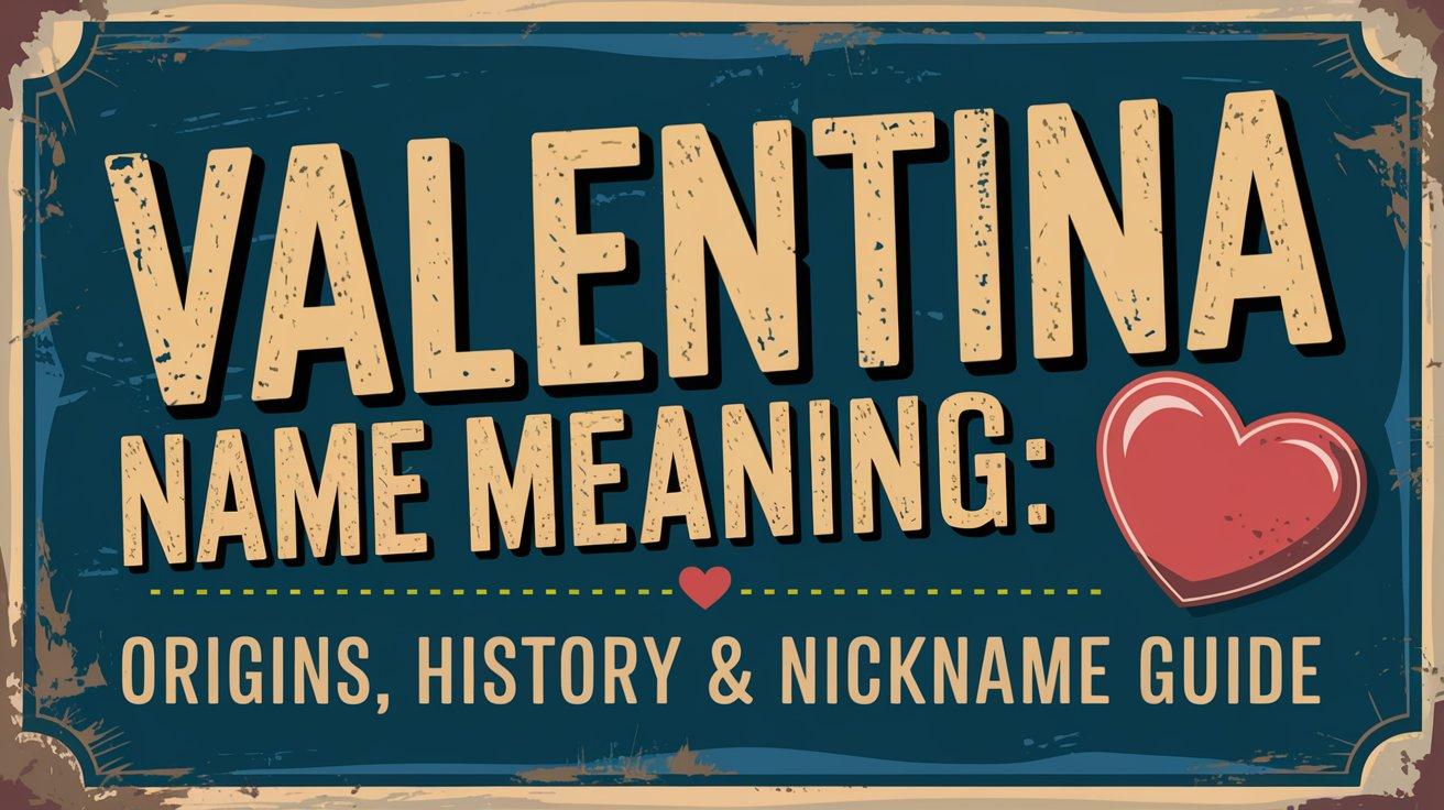 Valentina Name Meaning